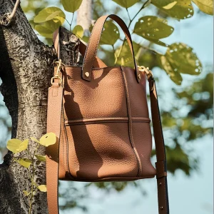 affordable leather handbags； Julian frontbackground4 handbag shoulderbag crossbody brown 1192x